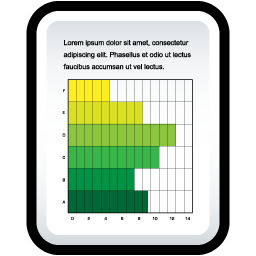 Document Gant Chart Icon 256x256 png